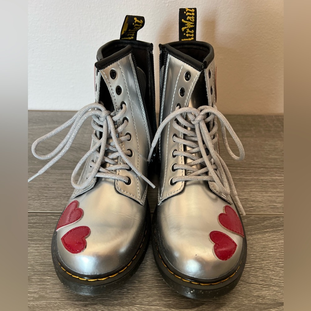 Girls Heart Dr. Martens Boots